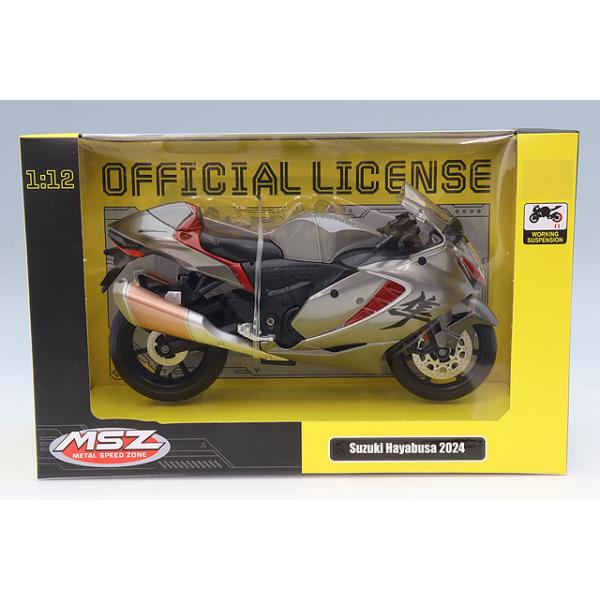 童友社 MSZ 1/12 スズキ ハヤブサ 2024 グレー : キッドボックス Yahoo