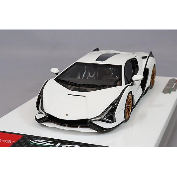 アイドロン 1/43 ランボルギーニ シアン FKP 37 2019 ビアンコモノチェロス