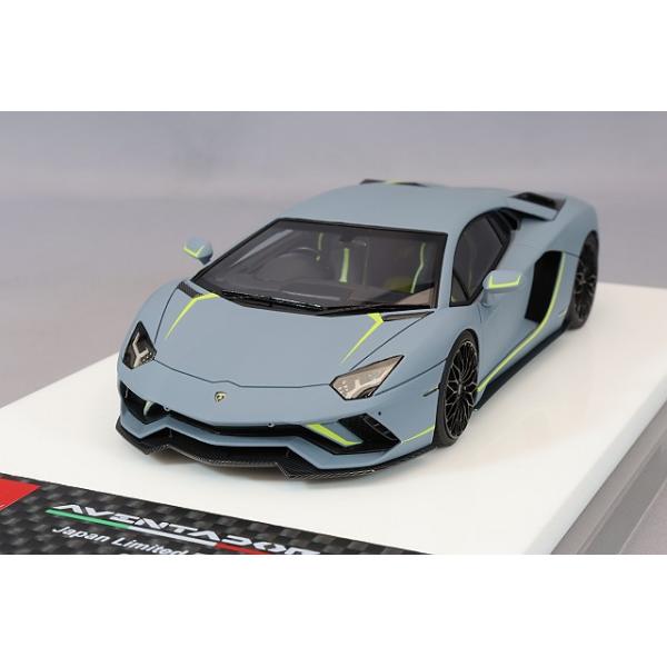 ミニカー/完成品 アイドロン 1/43 ランボルギーニ アヴェンタドール S ジャパンリミテッドエディション 2021 グリジオバルカノ マットグレー