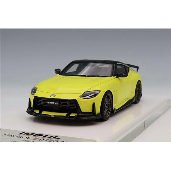 アイドロン 1/43 インパル フェアレディ Z 2023 イカズチイエロー