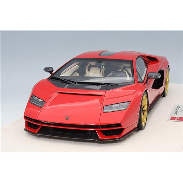 アイドロン 1/18 ランボルギーニ カウンタック LPI 800-4 2022 ロッソ