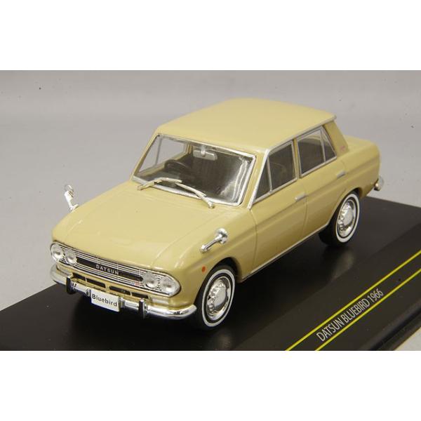 ミニカー/完成品 First43 1/43 日産 ブルーバード 410 1963 ベージュ