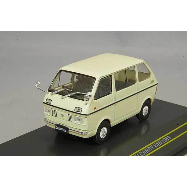 ミニカー/完成品 First43 1/43 スズキ キャリー バン 1969 アイボリー