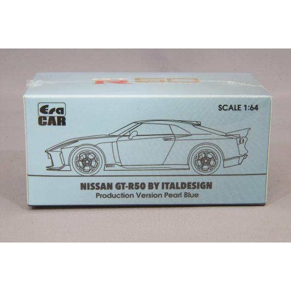 1/64 ERA CAR 日産 GT-R50 BYイタルデザイン 4台セット Era CAR 1/64 日産 GT-R50 by イタルデザイン ライトブルー : キッド
