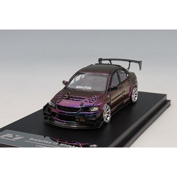 フィエルテセット Finclassically 1/64 三菱 ランサー エボリューション 9 改 カメレオン