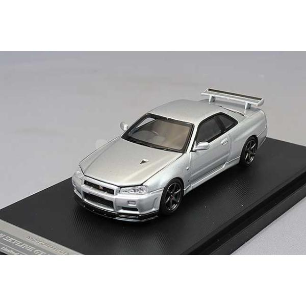 ミニカー NISSAN SKYLINE GT-R (R34) V-SPEC II MOTORHELIX 1/64 日産 スカイライン GT-R (R34) V Spec II