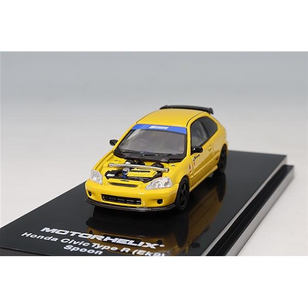 MOTORHELIX 1/64 ホンダ シビック タイプR (EK9) Spoon サンライト