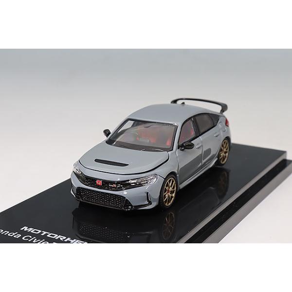 MOTORHELIX 1/18 ホンダ シビック タイプR FL5 グレー MOTORHELIX 1/64 ホンダ シビック タイプR (FL5) カスタムホイール