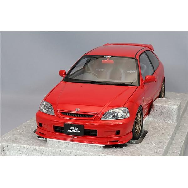 MOTORHELIX 1/18 ホンダ シビック タイプR (EK9) 無限 ミラノレッド
