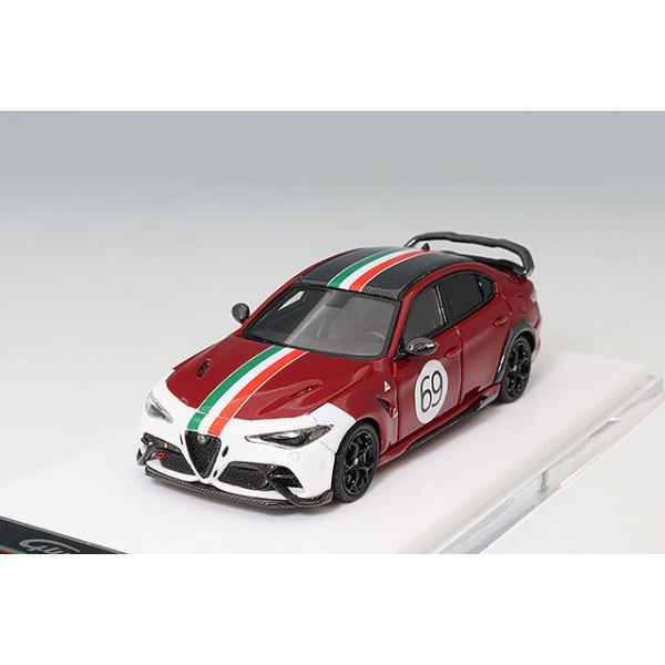 MOTORHELIX 1/64 アルファロメオ ジュリア GTAm レッド ツートン