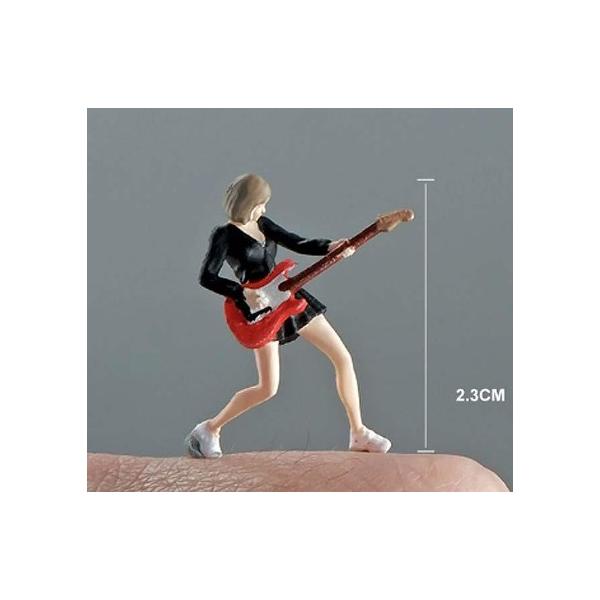 収蔵家 1/64 エレキギター女性の立ちポーズ : キッドボックス Yahoo!店