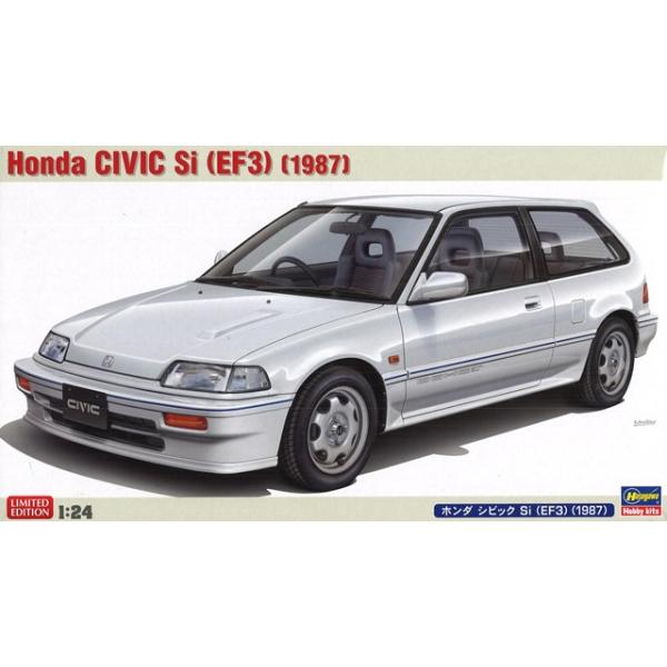 ハセガワ プラモデル 1/24 ホンダ シビック Si (EF3) 1987