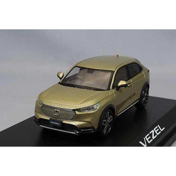 VEZEL 1/43スケール ミニカー sand khaki ホビージャパン Amazon | HJ43 1/43 ホンダ VEZEL 純正オプション装着車 サンド