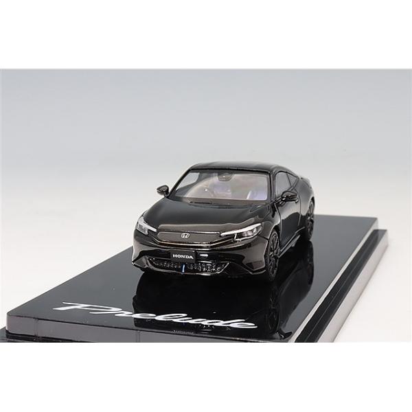 ホンダ プレリュード ミニカー 黒 ホビージャパン 1/64 ホンダ プレリュード BA5 SI TCV カスタム