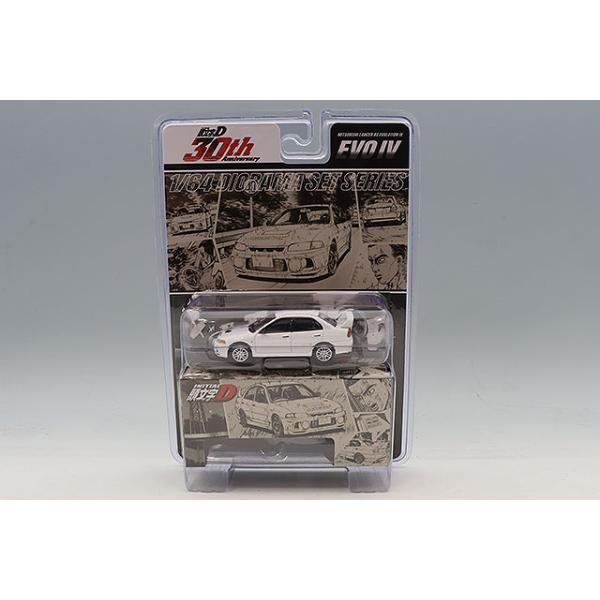 ホビージャパン 1/64 三菱 ランサー RS エボリューション IV 頭文字D
