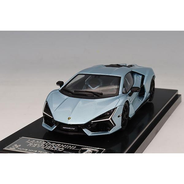 HUNG HING TOYS 1/43 ランボルギーニ レヴエルト アイスブルー