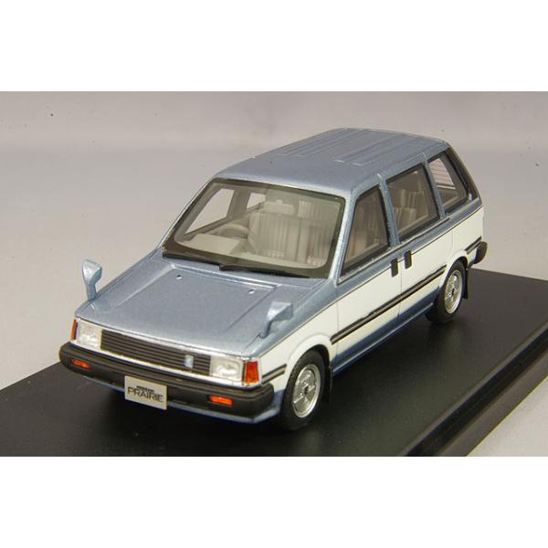 ハイストーリー 1/43 日産 プレーリー JW-G 1982 ライトブルー