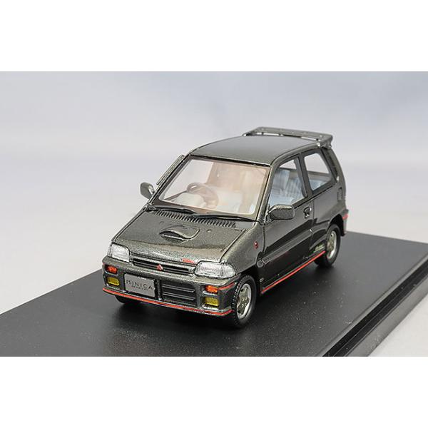 ハイストーリー 1/43 三菱 ミニカ ダンガン ZZ 1990 シャトーシルバー
