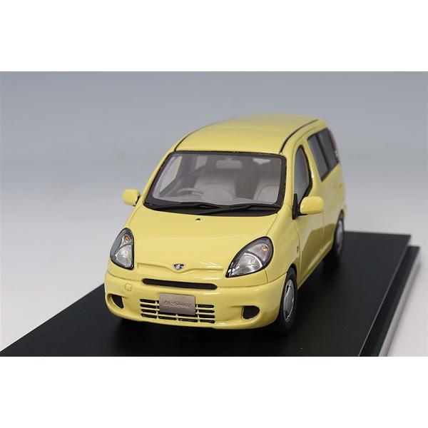ハイストーリー 1/43 トヨタ ファンカーゴ X (1999) イエローマイカ