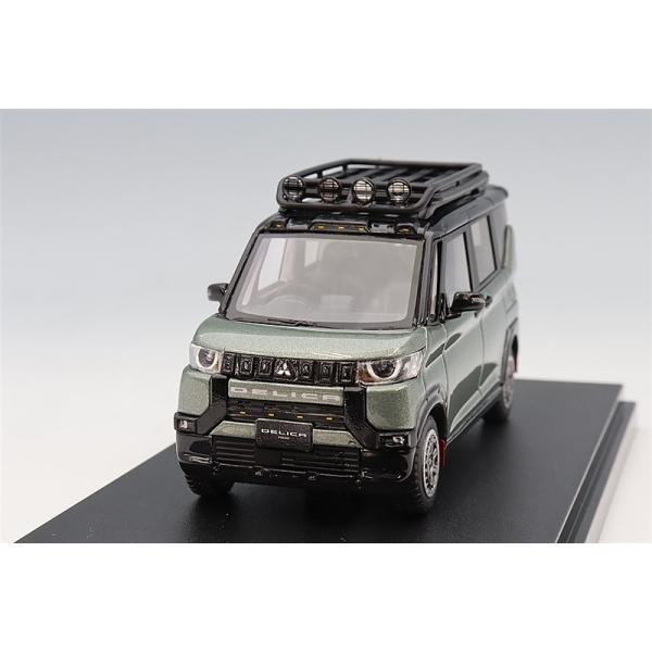 ハイストーリー 1/43 三菱 デリカミニ (2023) カスタマイズ アッシュ