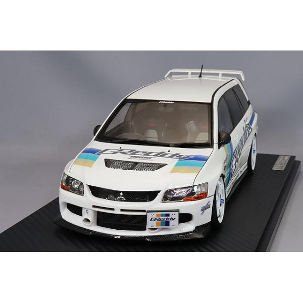 イグニッションモデル 1/18 ランサー エボリューション ワゴン IG2775 IG2775 1/18 Mitsubishi Lancer Evolution Wagon (CT9W) White