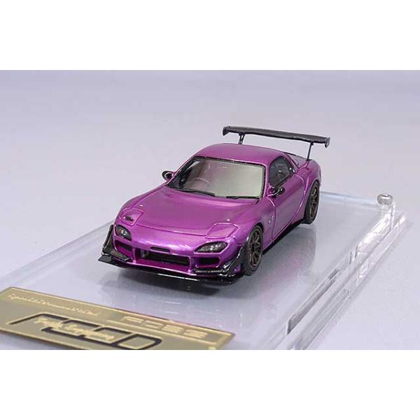 イグニッションモデル 1/64 フィード RX-7 (FD3S) パープルメタリック  