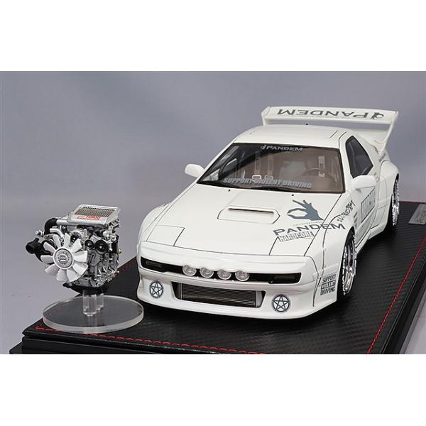 イグニッションモデル 1/18 パンデム RX-7 (FC3S) ホワイト/CE28N