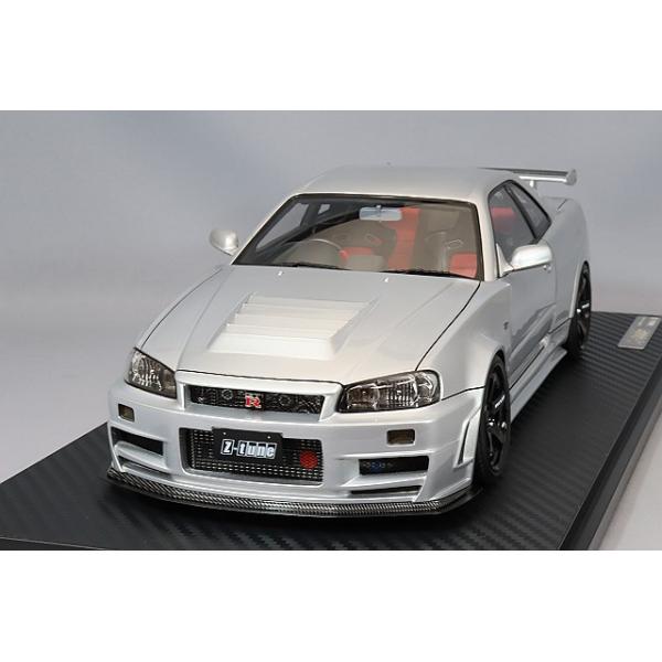 イグニッションモデル 1/18 ニスモ R34 GT-R Z-tune シルバー