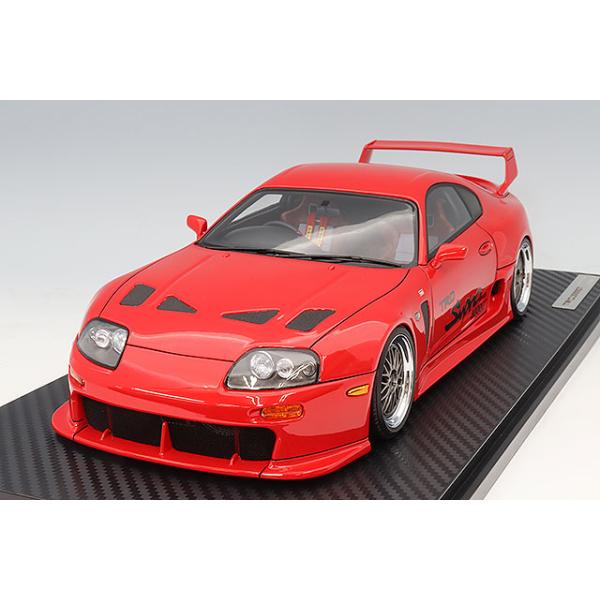 イグニッションモデル 1/18 トヨタ スープラ (A80) TRD 3000GT レッド