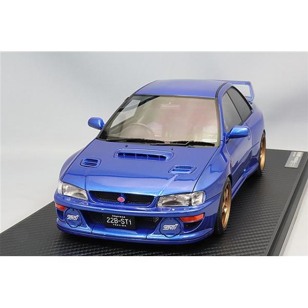 イグニッションモデル 1/18 スバル インプレッサ 22B-STi Ver