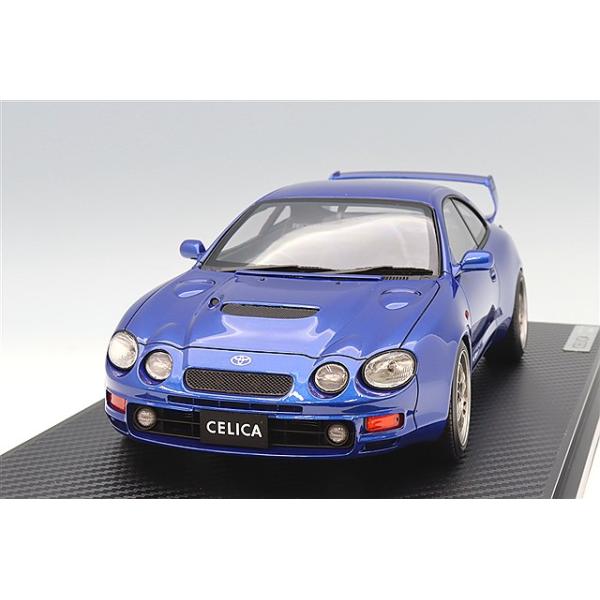 1/43 トヨタ セリカ ブルー メタリック MARK43 1/43 トヨタ セリカ (TA22) ブルーメタリック/メッシュ