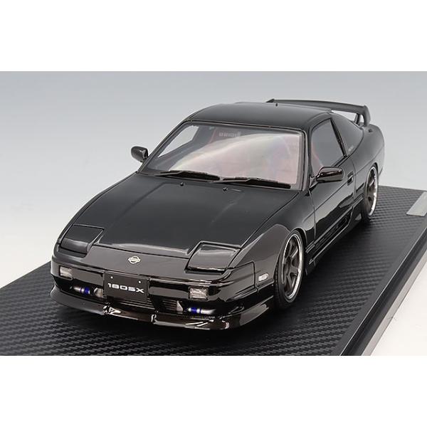 イグニッションモデル 1/18 日産 180SX TYPE X (RPS13) ブラック