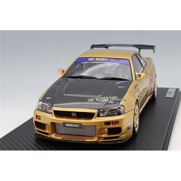 イグニッションモデル 1/18 トップシークレット 34GT-R (BNR34