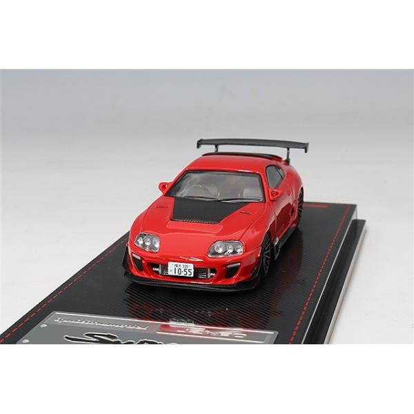 イグニッションモデル 1/64 トヨタ スープラ (JZA80) RZ レッド/18