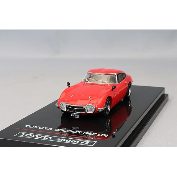 イノモデル 1/64 トヨタ 2000GT ソーラーレッド : キッドボックス