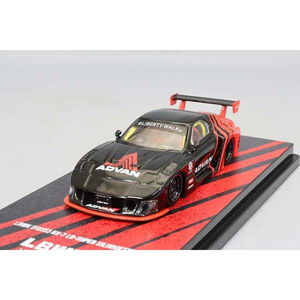 イノモデル 1/64 マツダ RX7 (FD3S) LB-WORKS スーパーシルエット