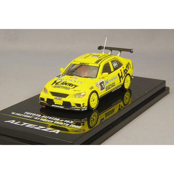 ミニカー/完成品 イノモデル 1/64 トヨタ アルテッツァ "H factory" 2002 スーパー耐久 #163 脇阪寿一/脇阪薫一/小園ひろみ
