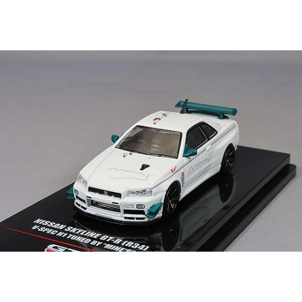 イノモデル 1/64 日産 スカイライン GT-R (R34) V-Spec Tuned by