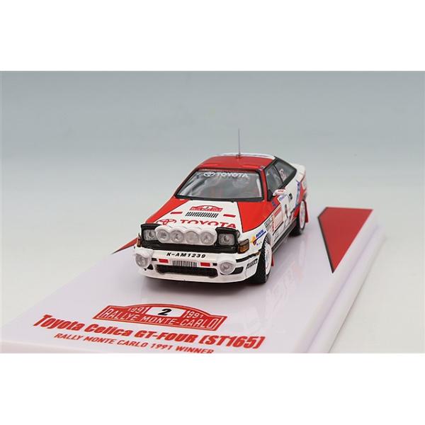 イノモデル 1/64 トヨタ セリカ GT-FOUR (ST165) 1991 モンテカルロ ラリー ウィナー #2 C.サインツ/L.モヤ