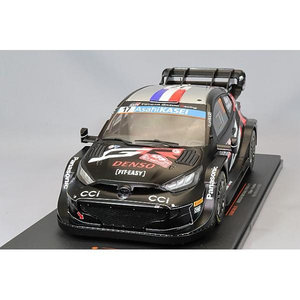 イクソ 1/18 トヨタ GR ヤリス ラリー1 2024 モンテカルロ ラリー 2位