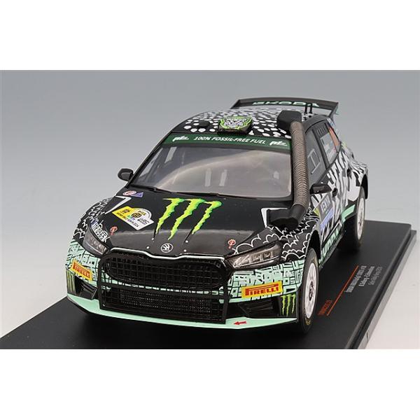 イクソ 1/18 シュコダ ファビア RS ラリー2 2024 サファリ ラリー