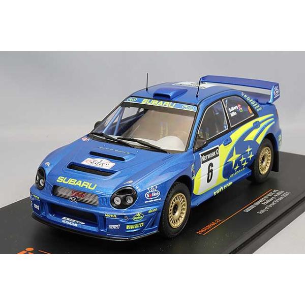 インプレッサスポーツ　ミニカー ミニカー/完成品 イクソ 1/24 スバル インプレッサ S7 WRC 2001