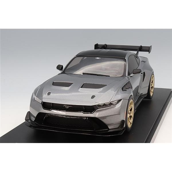 イクソ 1/18 フォード マスタング GTD 2025 メタリックグレー : キッド