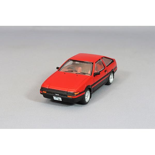 Tarmac 1/64 トヨタ スプリンター トレノ AE86 レッド/ブラック