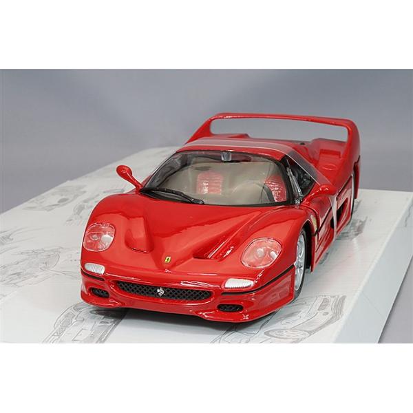 ブラゴ　フェラーリ　F50 ブラゴ 1/24 フェラーリ F50 クローズドトップ レッド : キッド