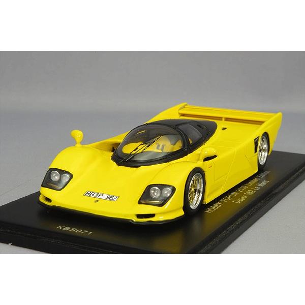 ミニカー/完成品 ホビーフォーラム2010限定 スパーク KBモデル 1/43 ダウアー 962 ルマン ロードバージョン イエロー