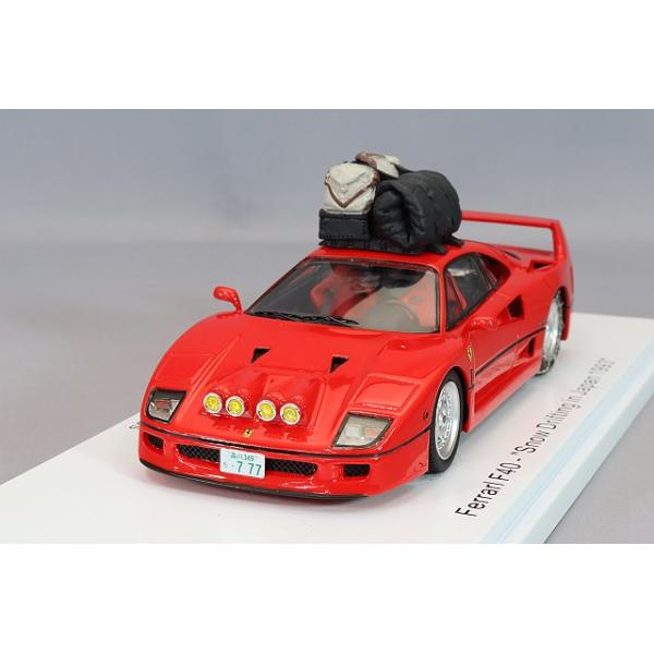 ミニカー/完成品 KESS 1/43 フェラーリ F40 スノードリフトジャパン
