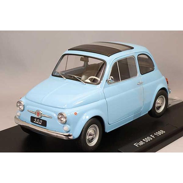 ミニカー/完成品 KKスケール 1/12 フィアット 500F 1968 ライトブルー