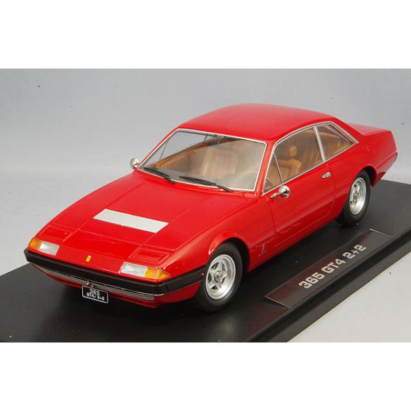ミニカー/完成品 KKスケール 1/18 フェラーリ 365 GT4 2+2 1972 レッド