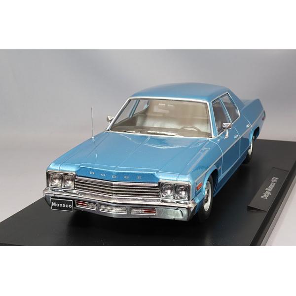 KKスケール 1/18 ダッジ モナコ 1974 ブルーメタリック : キッド